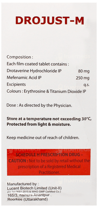 Drojust M Tablet 10